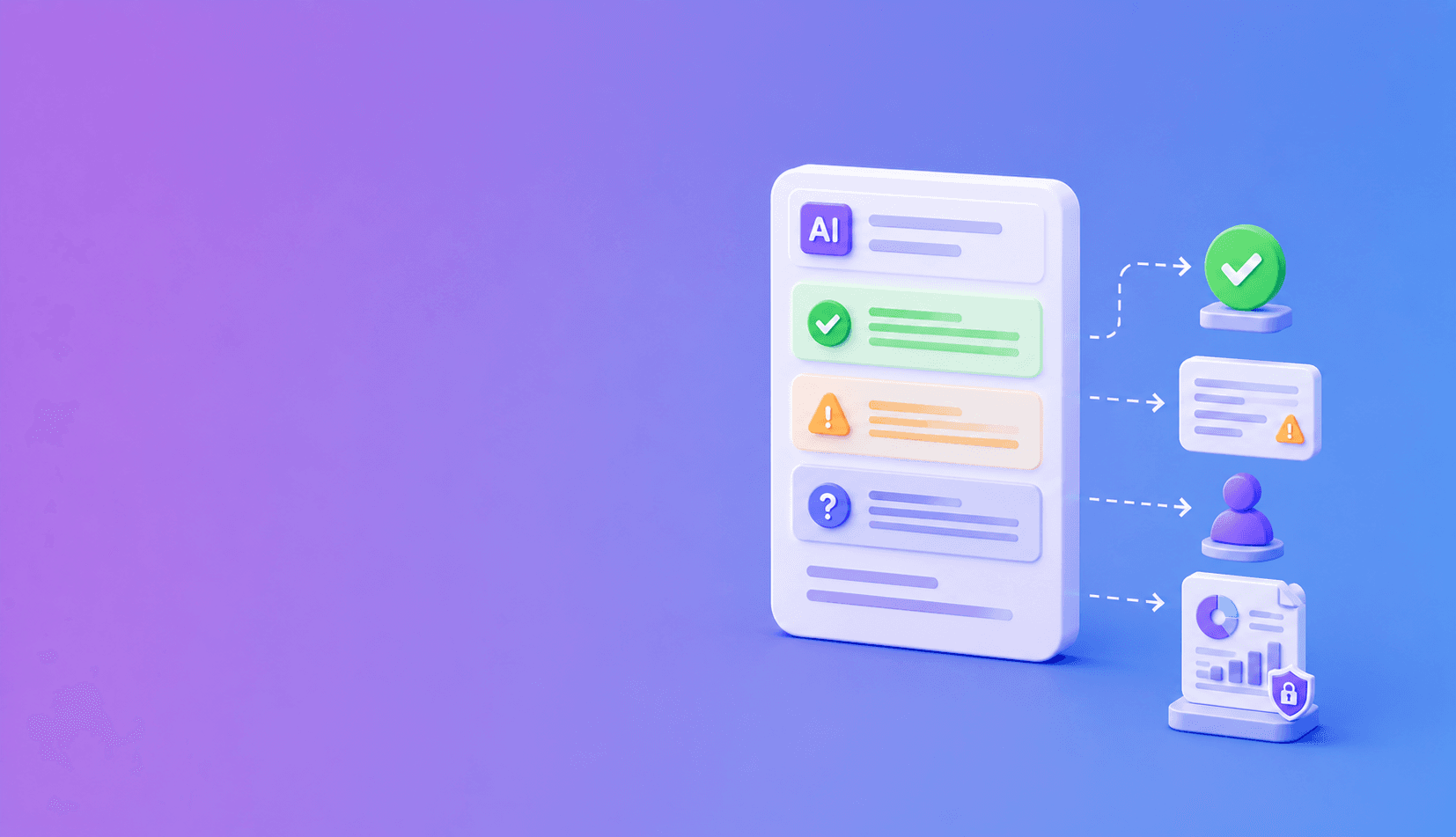 How to Handle Partially Verified AI Answers