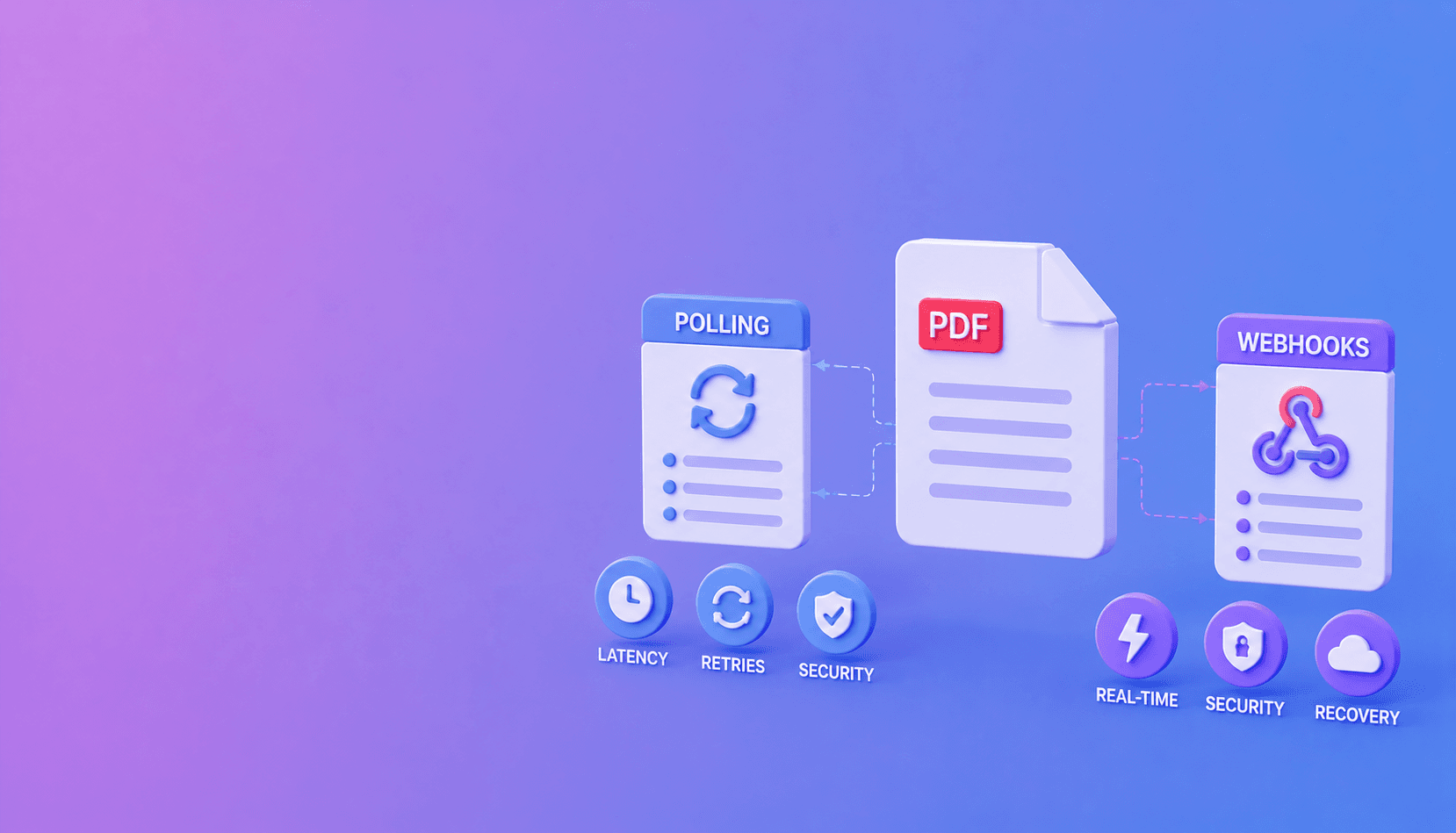 Polling vs Webhooks for PDF Jobs: Which Should You Use?
