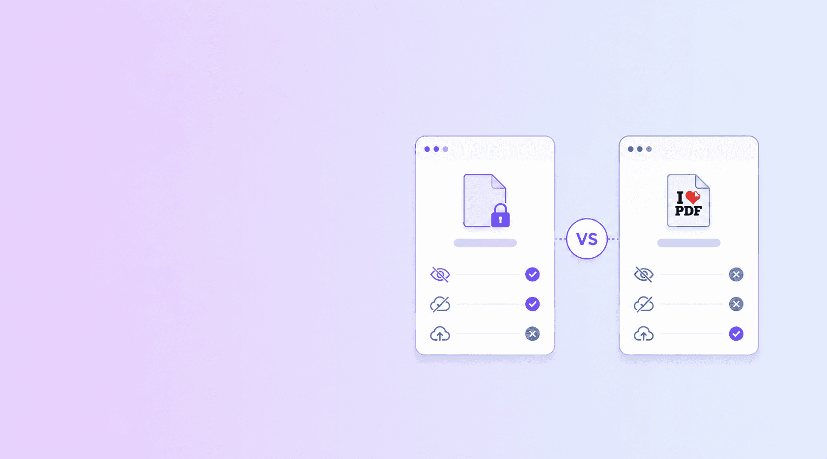 DocuShell vs iLovePDF: No-Upload PDF Tools Compared