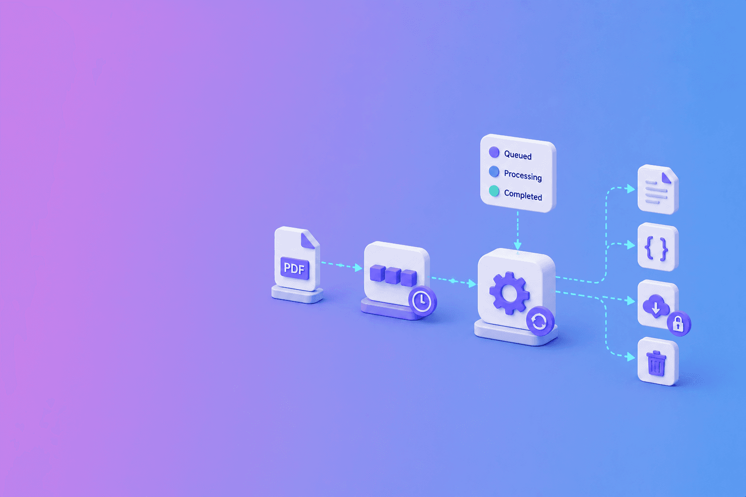 How Do I Build an Async PDF Parsing Workflow?
